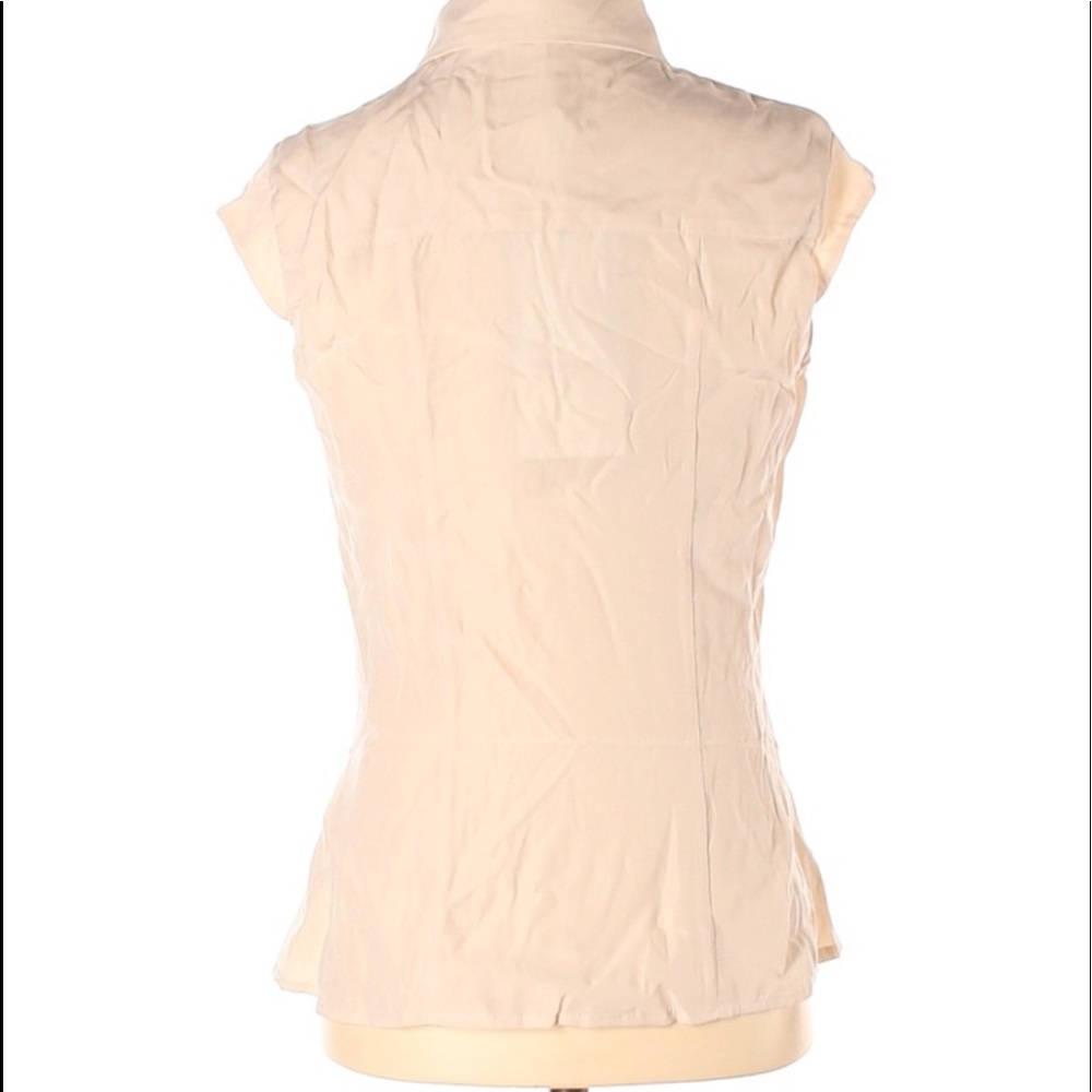 Vero Moda Blouse Women Sleeveless Top Floral Tan - Picture 2 of 2